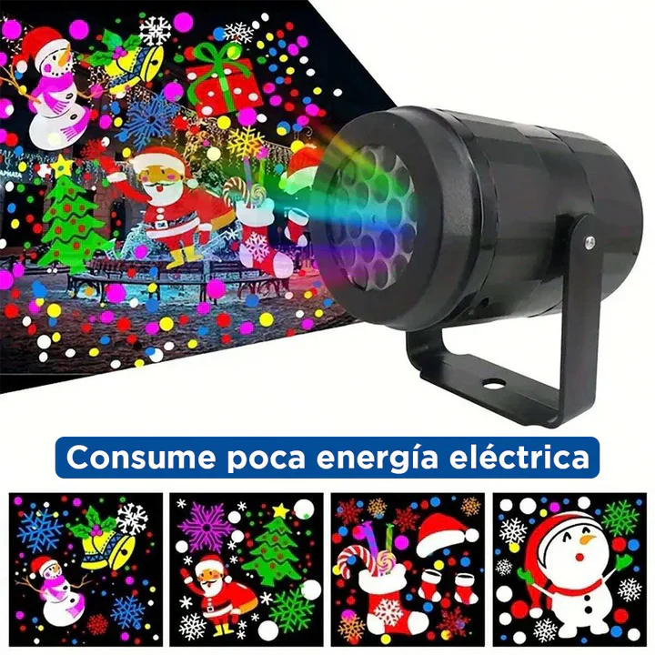 PROYECTOR FIGURAS NAVIDAD