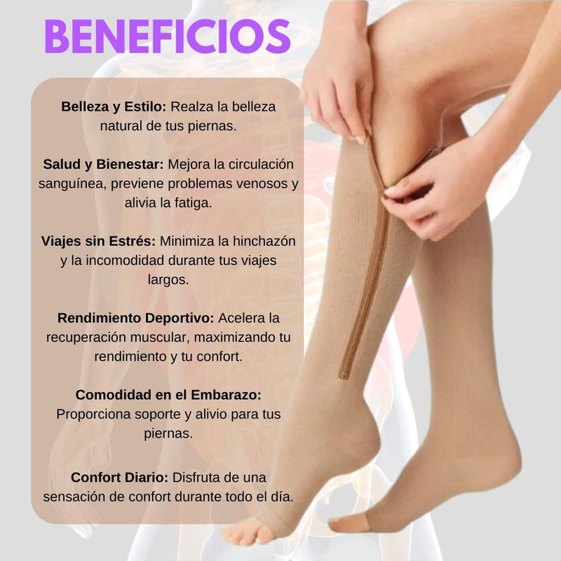 LegFit Plus: Medias de Compresión para Piernas Vitalizadas