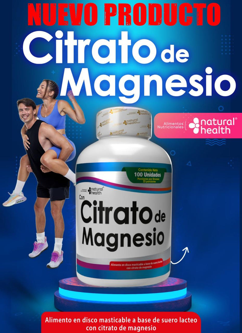 Magnesio Vital- Citrato de magnesio