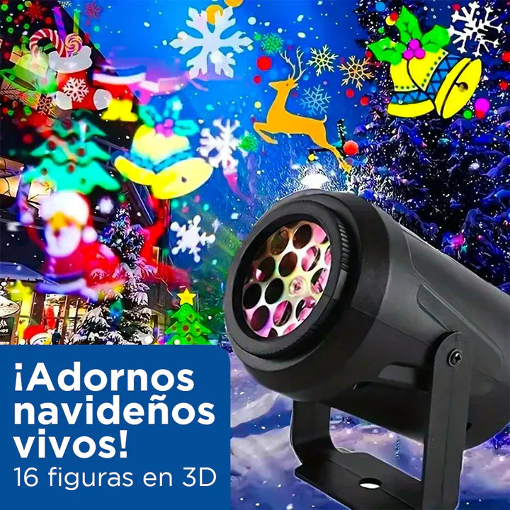 PROYECTOR FIGURAS NAVIDAD