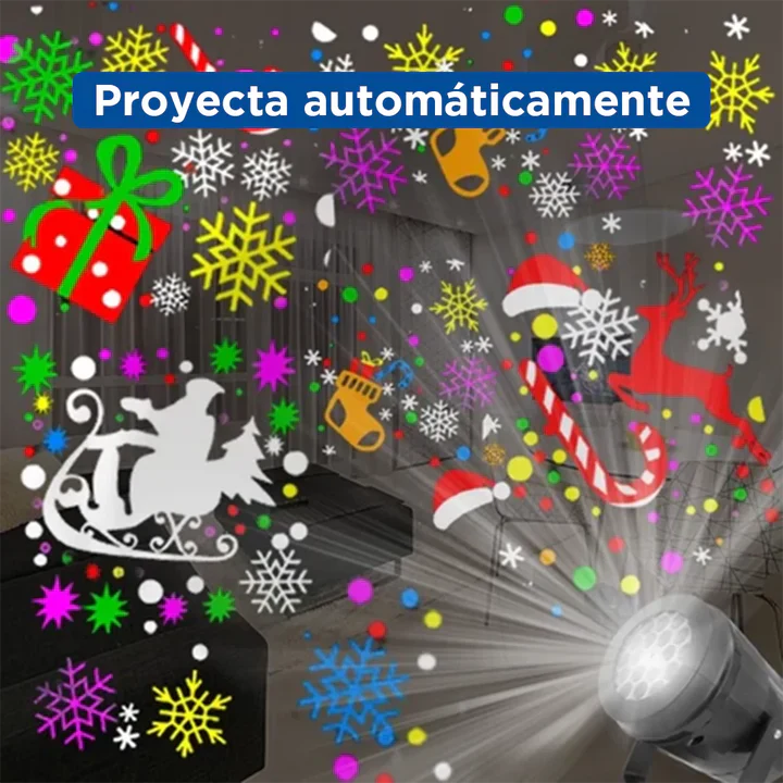 PROYECTOR FIGURAS NAVIDAD