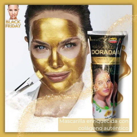 GoldenGlow™ | 2X1 Mascarilla Facial de colágeno con Oro ✨